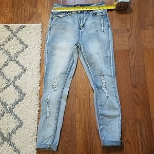 Curvy high rise jeans